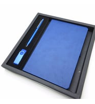 Wings SG171 Kutulu Mavi İsme Özel Defter + 16GB Usb Bellek + Touch Kalem Set Hepsi İsme Özel