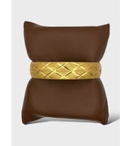 Arnes Jewelry Çelik 22 Ayar Altın Kaplama Bilezik (Gold)