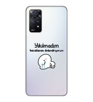 Xiaomi Redmi Note 12 PRO 4G Uyumlu Yıkılmadım Tasarımlı Şeffaf Telefon Kılıfı