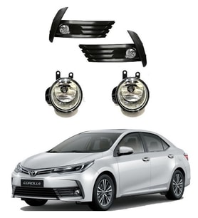 Toyota Corolla Uyumlu 2016-2018 Sis Fari Sis Çerçevesi Takim Set 553532280