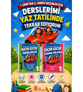 1. Sınıftan 2.Sınıfa Geçenler İçin Derslerimi Yaz Tatilinde Tekrar Ediyorum Seti -4