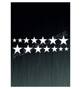 Traktör Yıldız Set Erkunt-Tümosan-Hattat-Case Kabin Sticker