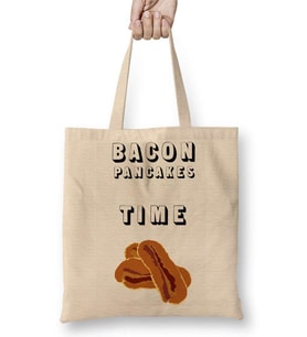 Adventure Time Bacon Pancakes 010 Bez Çanta Uzun Saplı