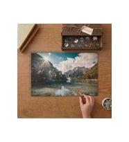 Deniz - Dağ - Orman Manzarası Tasarımı 240 parça Ahşap Puzzle Ahşap Kutuda MP01681