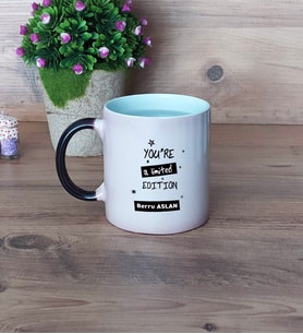 Arkadaşa Hediye Kupa Bardak Sihirli Fotoğraflı Doğum Günü Hediyesi
