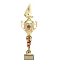 ODAK KUPA - Figürlü Kupalar - Yelken Figürlü Kupalar FG-084 C - 61 cm