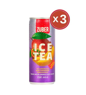 Zuber Ice Tea Tropik Meyve 250 ml x 3 Adet