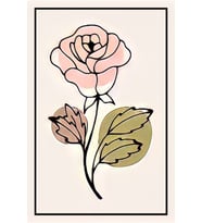 Hbb Sanat Koleksiyonu Soyut Tasarım Ahşap Tablo/poster