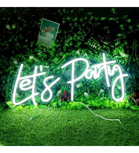 Let'S Party Yazılı Neon Led