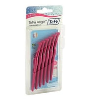 Tepe Angle Saplı Arayüz Fırçası Pembe 0,4 Mm 6 Lı