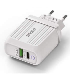Jopus Universal JO-PD01 Pdshot Pd / Qc 18W Ev Şarj Cihazı Beyaz