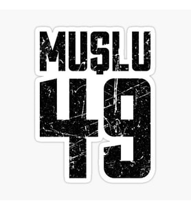 49 Muş Sticker Yapıştırma Oto Etiket 17cm