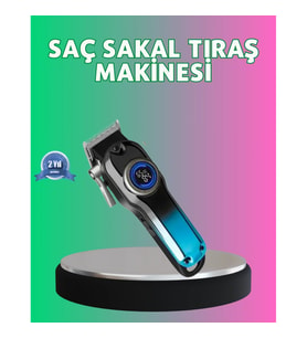 Mey İthalat® 4 Limit Tarağı ve Ayarlanabilir Kesim Uzunluğu Saç Makinesi