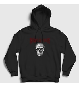 Presmono Unisex Siyah Skull Cradle Of Filth Kapüşonlu Sweatshirt 387578tt