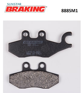 YARI METALİK FREN BALATASI / VESPA / VESPA GTV / 300cc / ÖN  / 2010-2011-2012-20