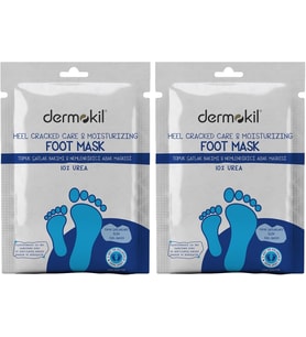 Yüzde On Ürea Topuk Çatlak Bakımı ve Nemlendirici Ayak Maskesi 30 ml 2li paket