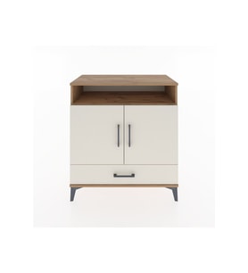 Hyperion Şifonyer 2 Raflı Tek Çekmeceli 2 Kapaklı 88x44x96 Çam-Aytaşı