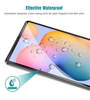 Galaxy Tab A T590 Fuchsia Tablet Blue Nano Screen Protector (Beyaz)