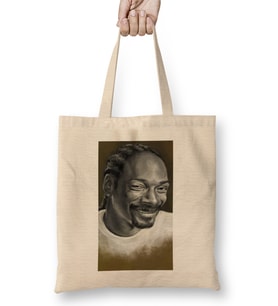Snoop Dogg Mugshot Bez Çanta Uzun Saplı