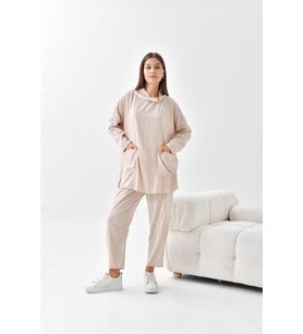 FTZ Women Kadın Takım Beige 30508