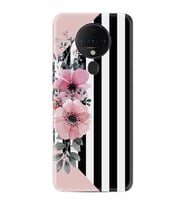 Tecno Spark 6 Kılıf Resimli Silikon Kılıf Flowers 4 1390