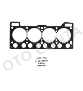 SILINDIR KAPAK CONTASI (1.40MM SIYAH) RENAULT R9  R12 1.4  C1J C1J 700-715-C2J717 -720
