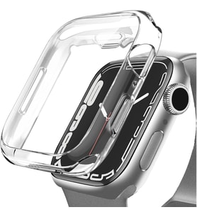 Apple Watch ile Uyumlu Series 10 Şeffaf Kılıf Ekranı Tam Kapatan Silikon Yapılı Ekran Koruma Apple Watch ile uyumlu Series 10 Ekran Koruyucu Şeffaf (46mm)