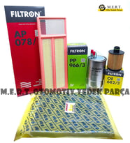 Fiat Punto 1.3 Multijet Euro 5 Filtron Filtre Bakım Seti 2012+