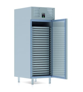Iceinox Dik Tip Patiseri Derin Dondurucu 1 Kapılı 40x60 Tepsi Kapasiteli 610 Lt (Gri)