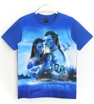 3D Avatar Baskılı Erkek Çocuk T-Shirt Saks