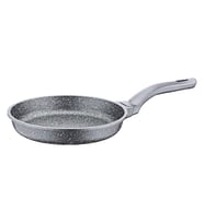 Oms 3 Parça Döküm Granit Tava Set 3255 GRİ - 20-24-28 cm