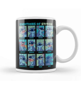 Disney Lilo Stitch Emotions Of Stitch Panels Kupa Bardak Porselen