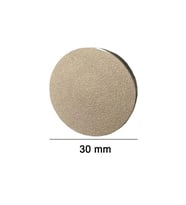 Mühürcüm Mühür Mumu Damga 30 mm Yuvarlak Kumlu Boş Pirinç Kafa + Ahşap Sap R5799K30