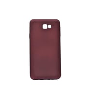 Samsung Galaxy J5 Prime Uyumlu Kılıf Zore Premier Silikon Kapak (Mürdüm)