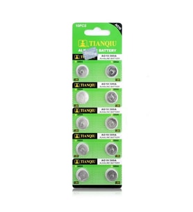 TıanQıu Ag10 Lr1130/389 Alkalin 10'lu Düğme Pil