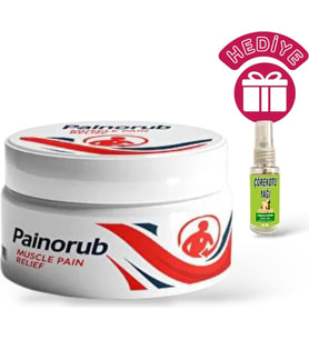 Painorub Vücut Ağrı Yönetimi Için Hızlı ve Etkili 50 ml + Çörek Otu Yağı 30 ml Hediye
