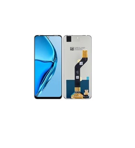 Infinix Hot 20 ile Uyumlu Lcd Ekran Dokunmatik X6826 (Siyah)
