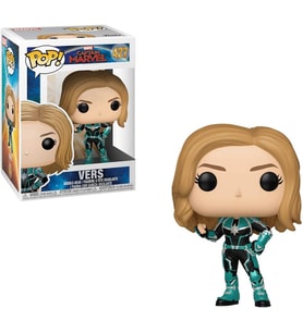 Funko Fgr-Pop Captain Marvel, Vers (Krem)
