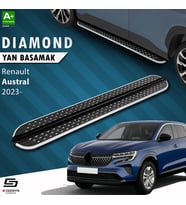 S-Dizayn Renault Austral Diamond Krom Yan Basamak 183 Cm 2023 Üzeri