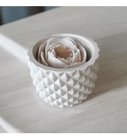 Hediye El Yapımı Beton Kalıpta Dekoratif %100 Doğal Soya Wax Mum