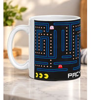 Pac-Man Kupa Bardak Retro Arcade Oyun Temalı Gamerlara Hediye 330 ml Porselen