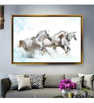 Altın Çerçeveli dekoratif tablo l958 (Gold)