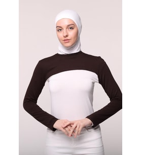 Sıfır Yakalı Boyunluklu Kolluk (KAHVE)
