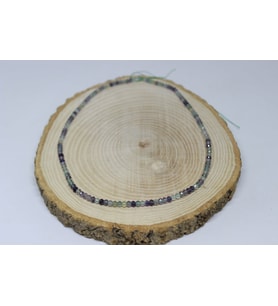 Florit Taşı Rondela Faset Kesim 3.5*2.5mm YARIM Dizi (17cm uzunluğundadır)