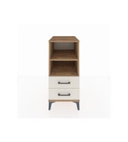 Kronos Komodin 2 Raflı 2 Çekmeceli 44x59x96 Çam-Aytaşı