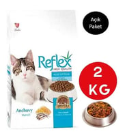 Reflex Somonlu ve Hamsili 2 kg Yetişkin Kedi Maması - Açık Mama