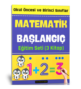 Okul Öncesi ve Birinci Sınıflar Matematik Başlangıç Seti