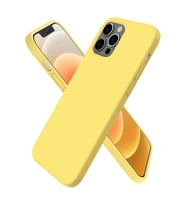 Durukar® iPhone 12 Pro Kılıf First Silikon - Sarı