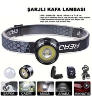 7 MOD ŞARJLI KAFA VE KAMP LAMBASI WATTON WT-618