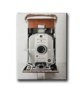 Eski Model Fotoğraf Makinesi  Canvas Tablo BJD120